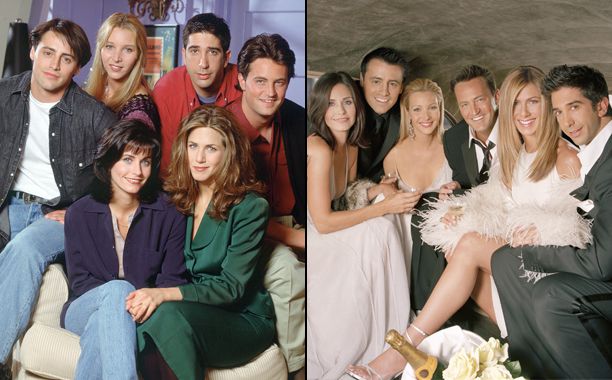 The evolution of Friends