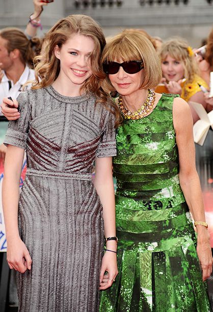 Anna Wintour and Bee Shaffer
