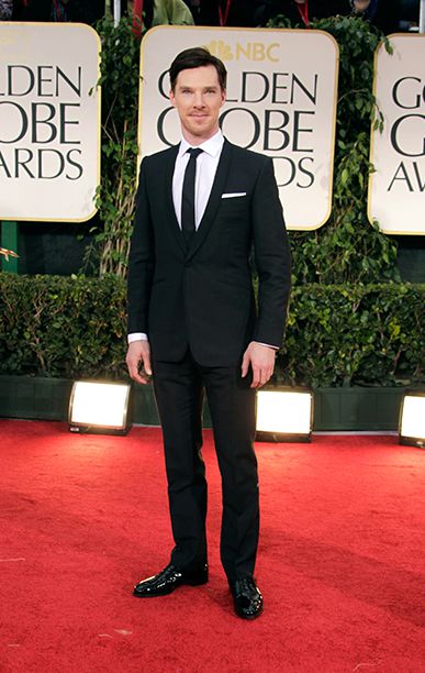 Benedict Cumberbatch at the 69th Annual Golden Globe Awards on January 15, 2012