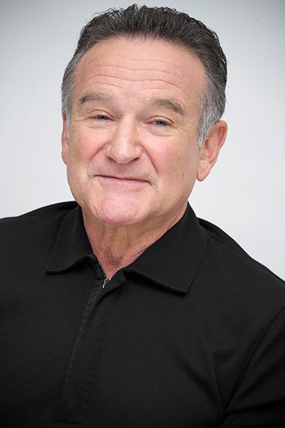 Robin Williams at The Crazy Ones Press Conference in Beverly Hills on October 8, 2013