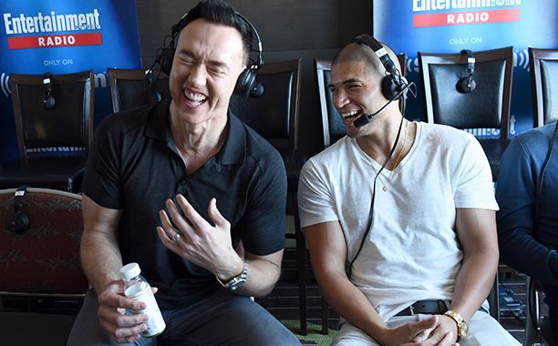 Kevin Durand and Miguel Gomez at SiriusXM's Entertainment Weekly Radio Channel Broadcast