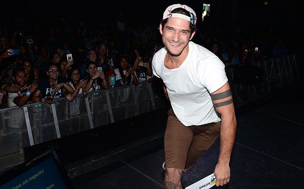 Tyler Posey at the Teen Wolf Panel