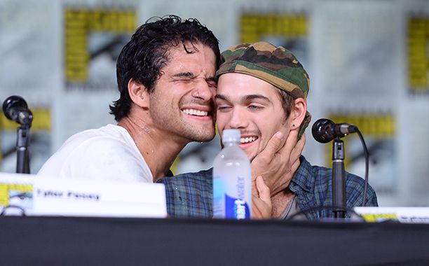 Tyler Posey and Dylan Sprayberry at the Teen Wolf Panel