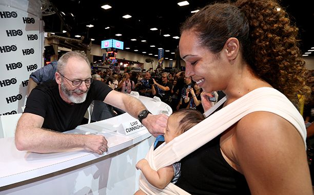 Liam Cunningham at the Game of Thrones Autograph Signing