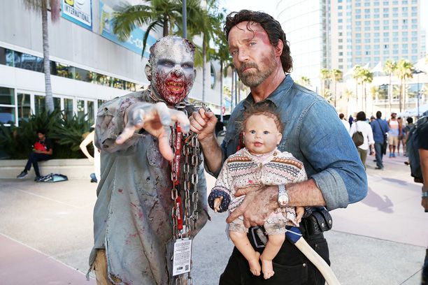 The Walking Dead Cosplayers at Comic-Con International 2016