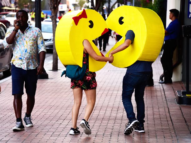 Pac-Man Cosplayers