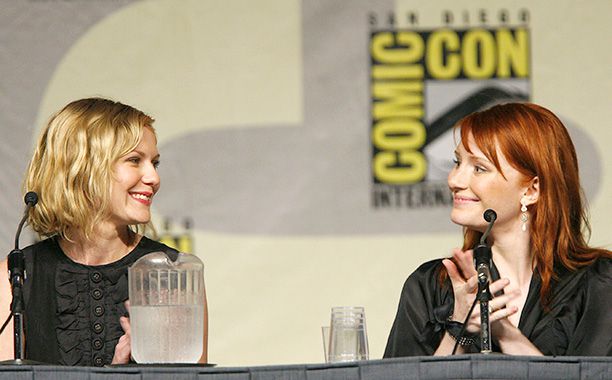 Kirsten Dunst and Bryce Dallas Howard Promoting Spider-Man 3