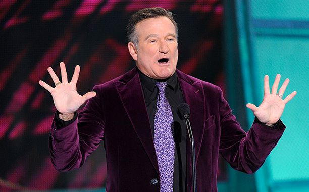 Robin Williams at the 35th Annual People's Choice Awards on January 7, 2009