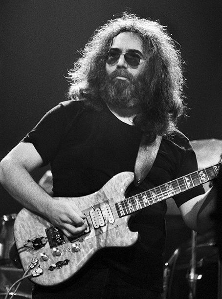 Jerry Garcia at Madison Square Garden in New York City on January 7, 1979