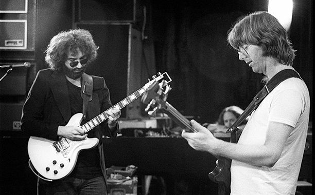Jerry Garcia and Phil Lesh Rehearse in San Francisco in June 1976