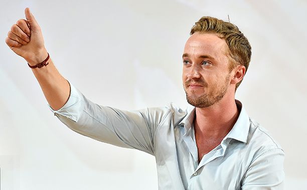 Tom Felton at the Giffoni Film Festival in Italy on July 21, 2015