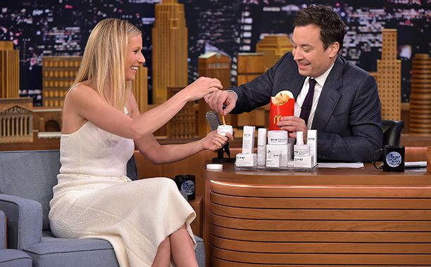Gwyneth Paltrow on The Tonight Show Starring Jimmy Fallon in New York City on March 4, 2016