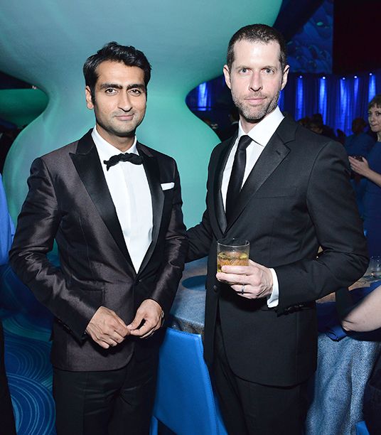 Kumail Nanjiani and D.B. Weiss at HBO's Post Emmy Awards Reception