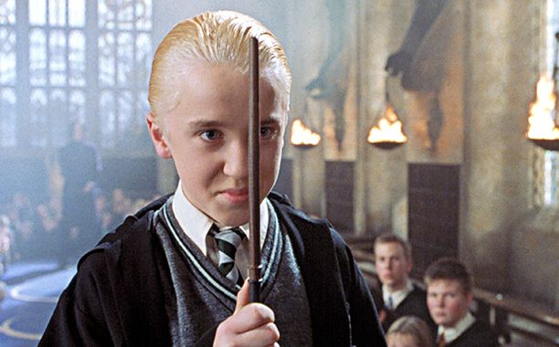 Tom Felton in Harry Potter and the Chamber of Secrets in 2002