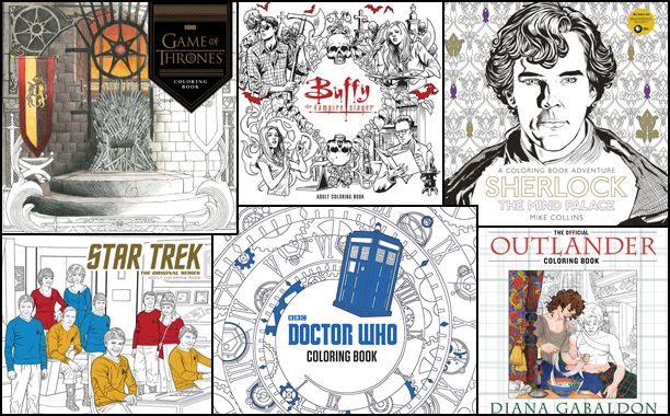 TV-Themed Coloring Books