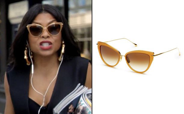 Who makes the gold cat-eye sunglasses Cookie wears in season 2 of Empire? They're so chic. &mdash;LYDIA