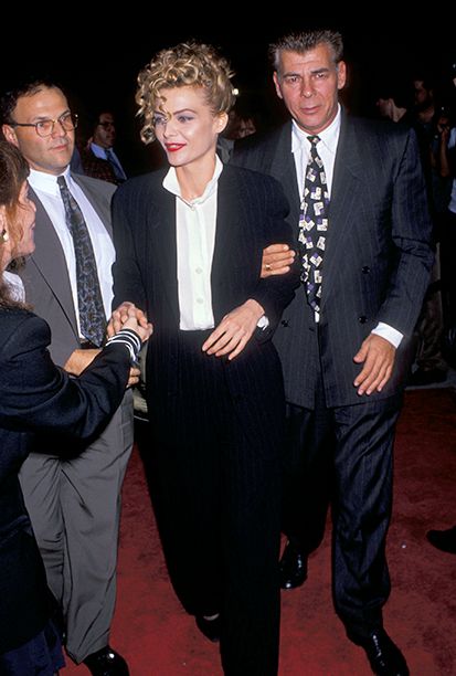 Michelle Pfeiffer and Ed Limato