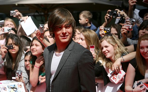 Zac Efron at the German premiere of 17 Again in Berlin on April 26, 2009