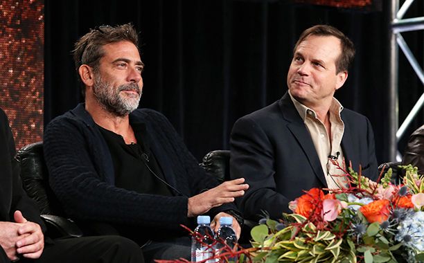Jeffrey Dean Morgan With Bill Paxton on January 9, 2015