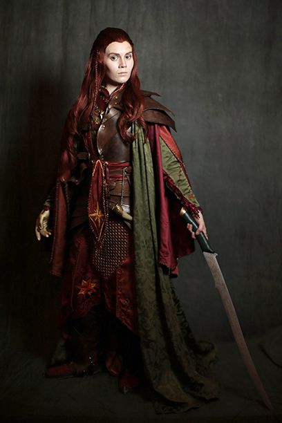A Cosplayer as Tauriel at the New York Comic Con 2015