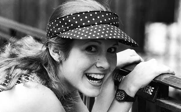 Carrie Fisher in 1980