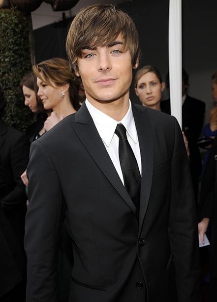 Zac Efron at the 14th Annual Screen Actors Guild Awards in Los Angeles on January 27, 2008