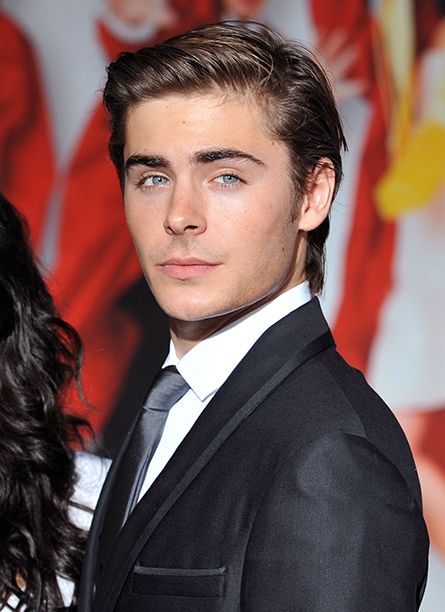 Zac Efron at the Los Angeles premiere of High School Musical 3: Senior Year on Oct. 16, 2008