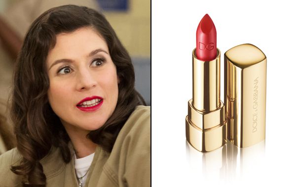 Where can I find the signature red lipstick Lorna wears on Orange Is the New Black? &mdash;Beth