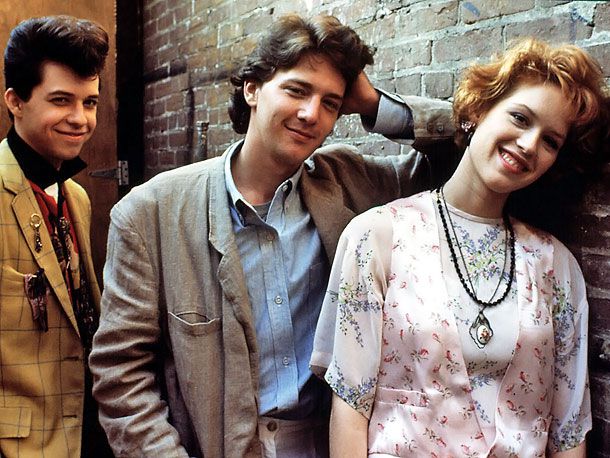 Jon Cryer, Molly Ringwald, ... | It's the most controversial ending in teen movie history: In John Hughes' original script, Andie stayed with eccentric, devoted best friend Duckie at the prom,