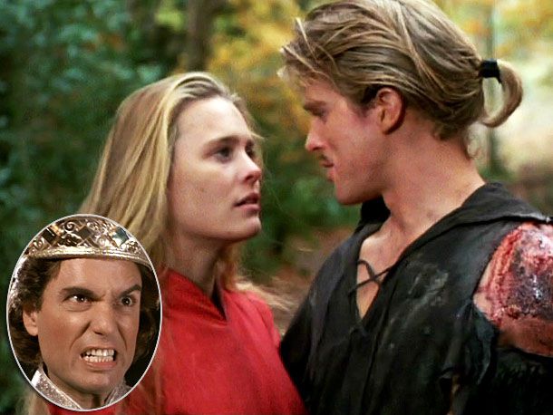 The Princess Bride: Westley, Buttercup, and Prince Humperdink (Cary Elwes, Robin Wright, and Chris Sarandon)