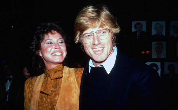 Mary Tyler Moore and Robert Redford in 1981