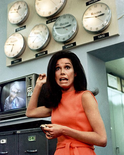 Mary Tyler Moore on The Mary Tyler Moore Show in 1970