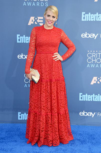 GALLERY: Critics Choice Awards 2016 Red Carpet: GettyImages-629177052.jpg - Busy Philipps
