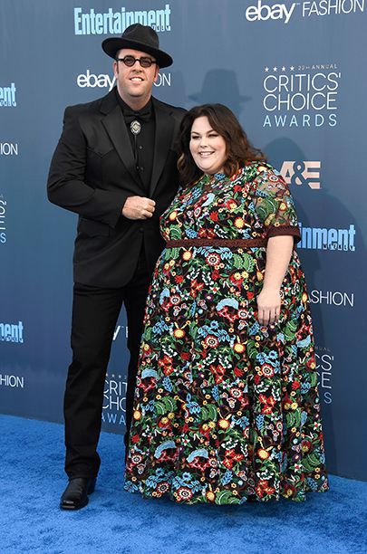 GALLERY: Critics Choice Awards 2016 Red Carpet: GettyImages-629177886.jpg Chris Sullivan (L) and actress Chrissy Metz