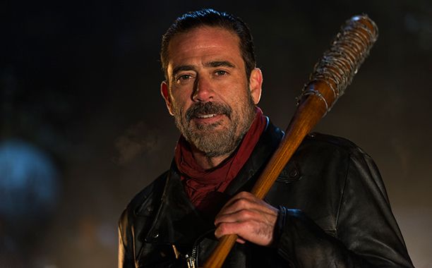 Jeffrey Dean Morgan and that lethal Lucille on The Walking Dead