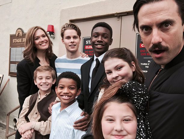 ALL CROPS: This is Us - Mandy Moore & Milo Ventimiglia kids