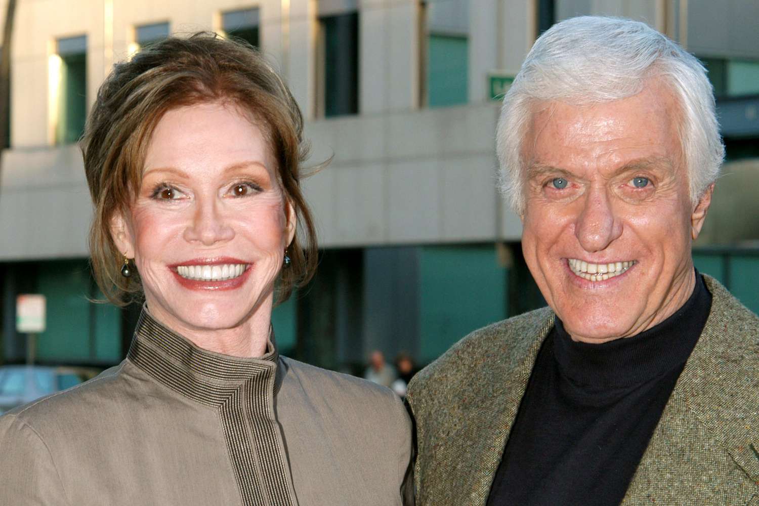 Mary Tyler Moore&nbsp;With Dick Van Dyke at the&nbsp;Premiere Screening of the KCET Production of PBS Hollywood Presents The Gin Game&nbsp;in Beverly Hills&nbsp;on April 29, 2003