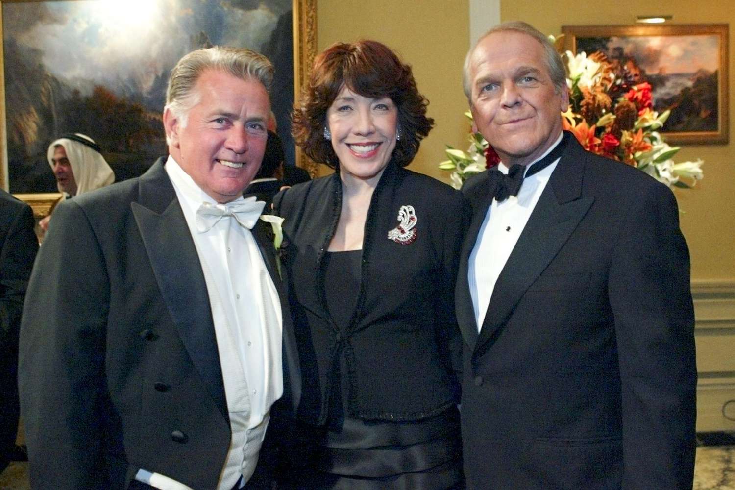 Lily Tomlin With Martin Sheen&nbsp;and John Spencer on The West Wing on&nbsp;December 11, 2005