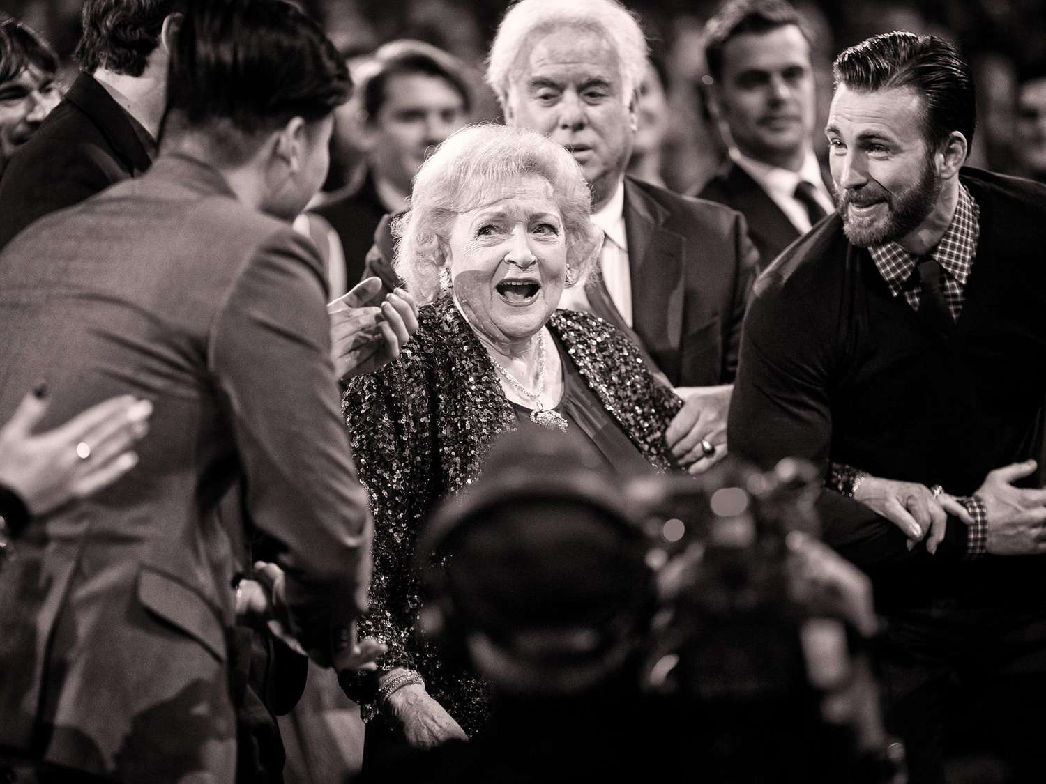 Betty White at the 41st annual People's Choice Awards in Los Angeles on Jan. 7, 2015