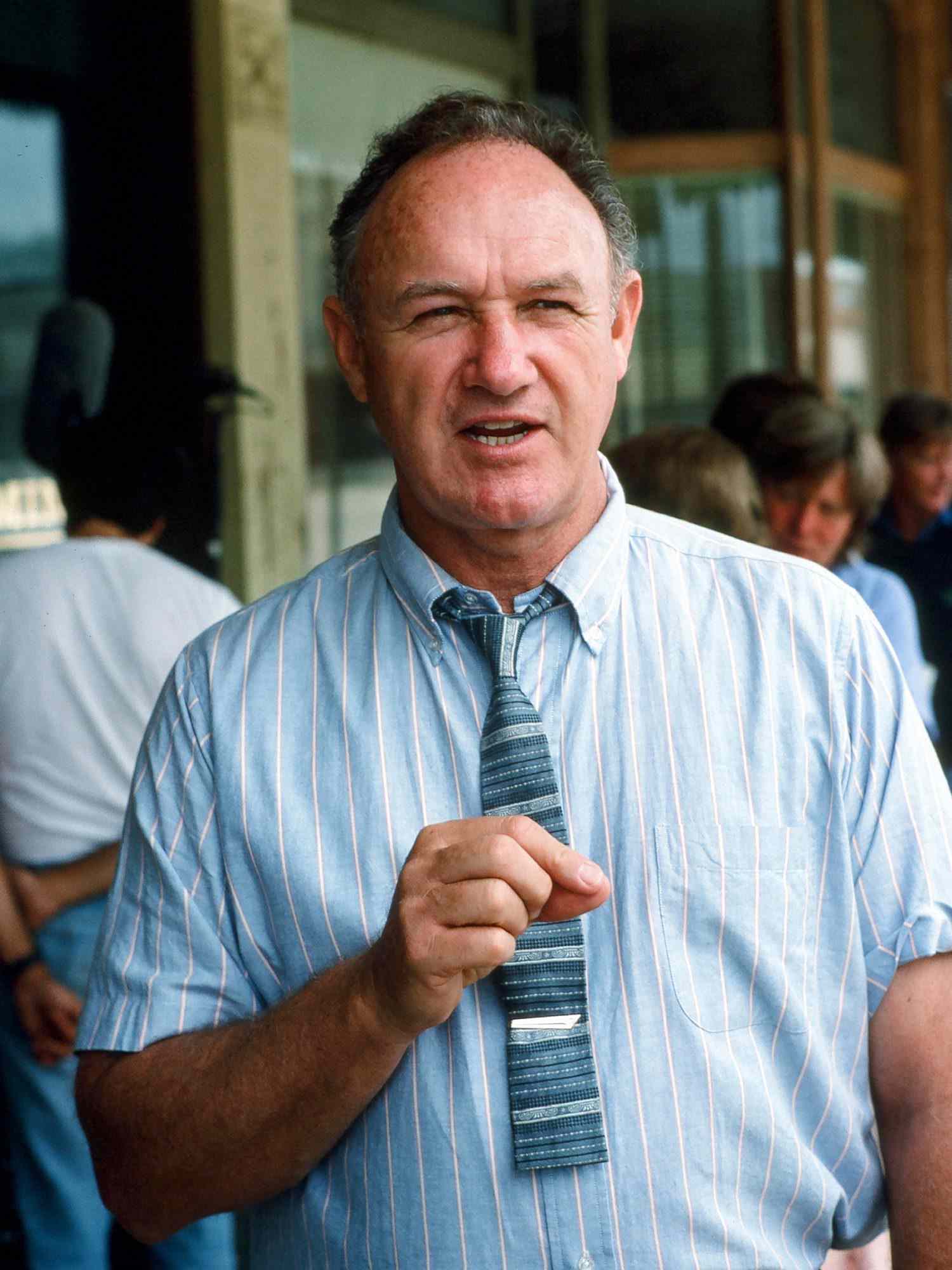 Gene Hackman on the Set of Mississippi Burning&nbsp;on May 6, 1988