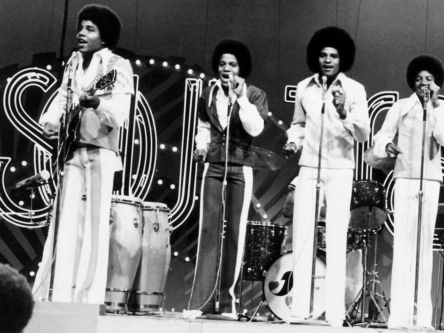 The Jackson Five in August 1975