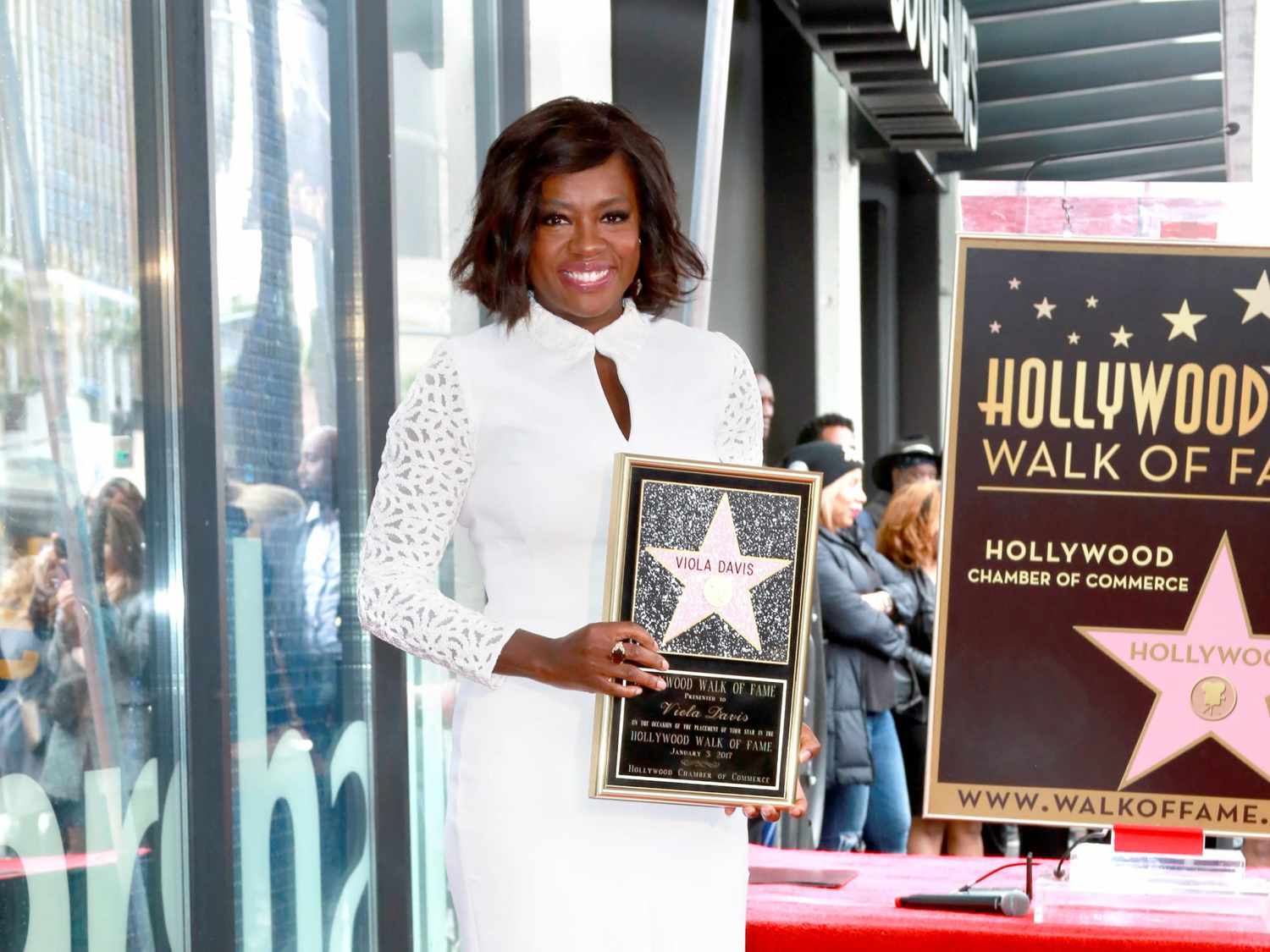 Viola Davis Walk Of Fame Ceremony