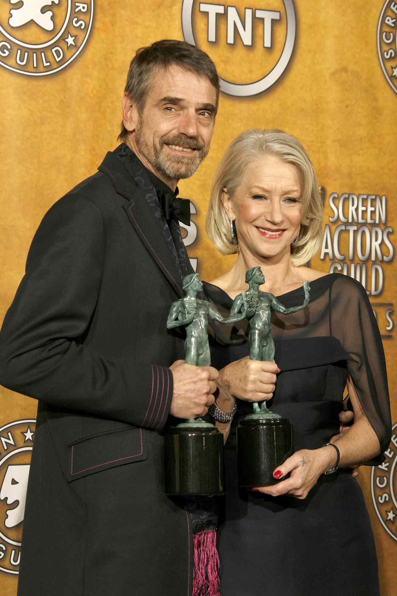 Outstanding Performance by a Male Actor in a Miniseries or Television Movie Winner Jeremy Irons (Elizabeth I)&nbsp;and Outstanding Performance by a Female Actor in a Miniseries or Television Movie Winner Helen Mirren (Elizabeth I)