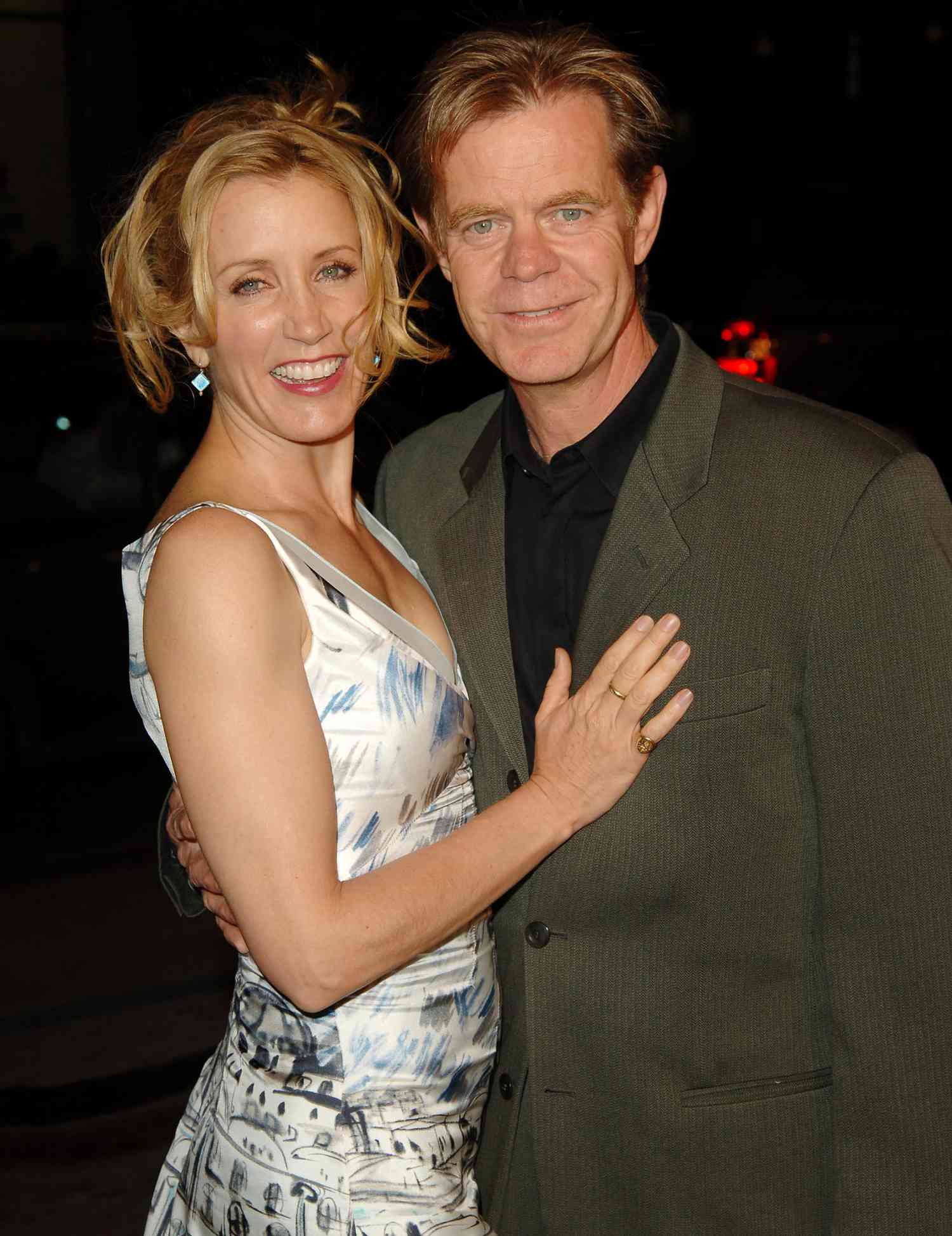 Felicity Huffman and William H. Macy at Sahara's&nbsp;Los Angeles Premiere on&nbsp;April 4, 2005