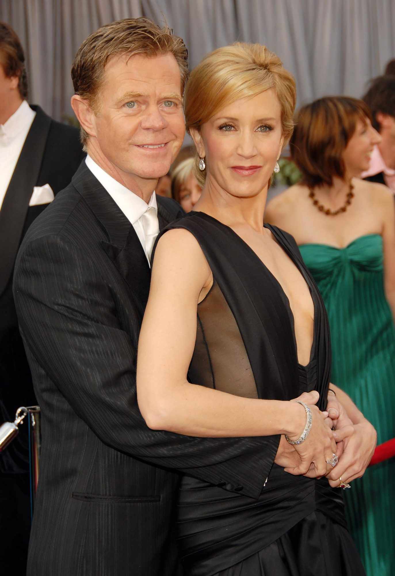 William H. Macy and Felicity Huffman at the 78th Annual Academy Awards on&nbsp;March 5, 2006
