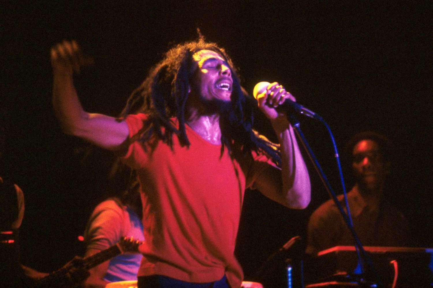 Bob Marley at the&nbsp;Pauley Pavilion UCLA in&nbsp;1979