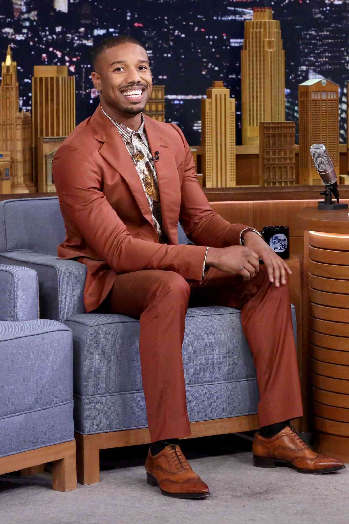 Michael B. Jordan on The Tonight Show Starring Jimmy Fallon on November 18, 2015