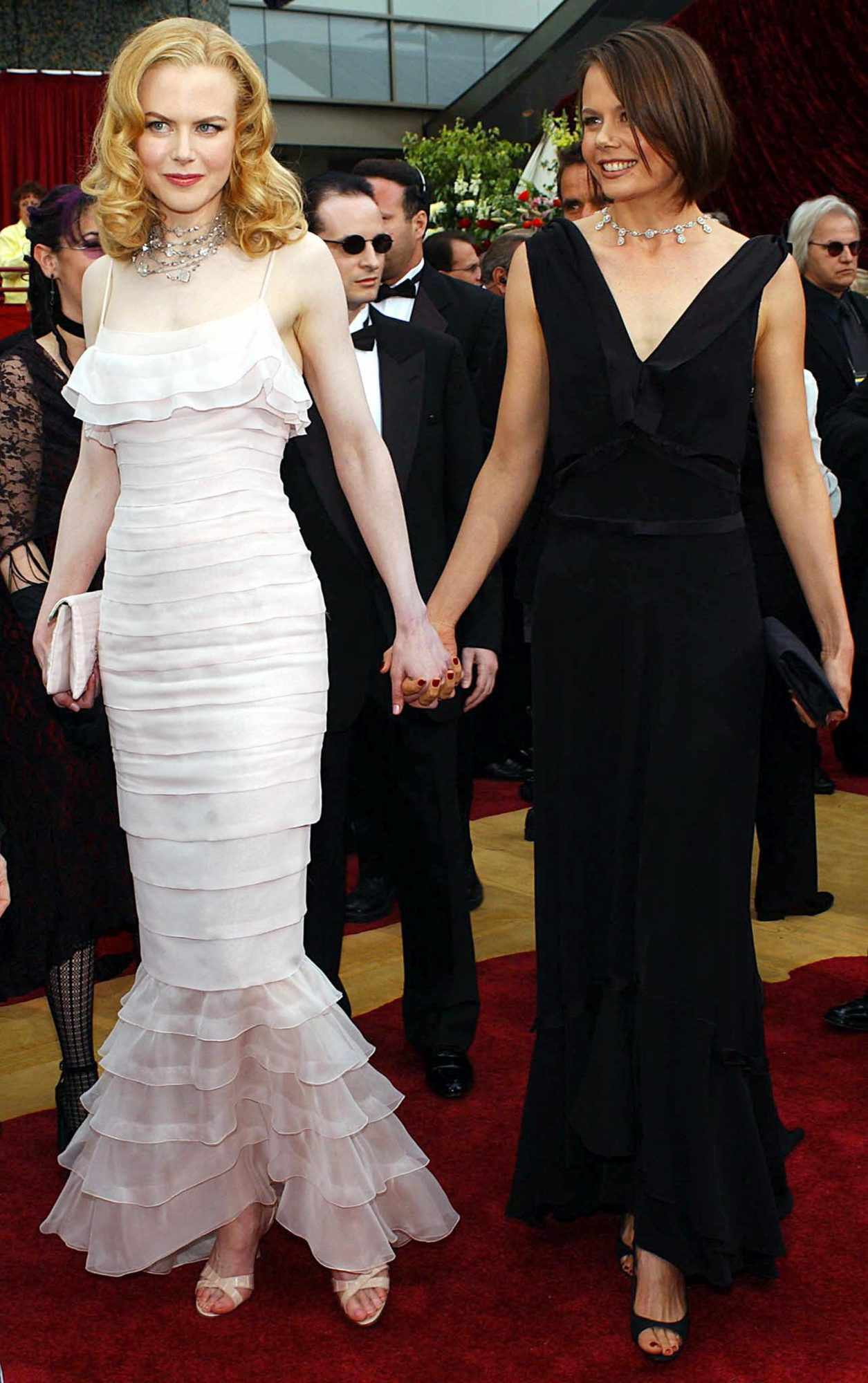 Best Actress Nominee Nicole Kidman (Moulin Rouge!) and Antonia Kidman