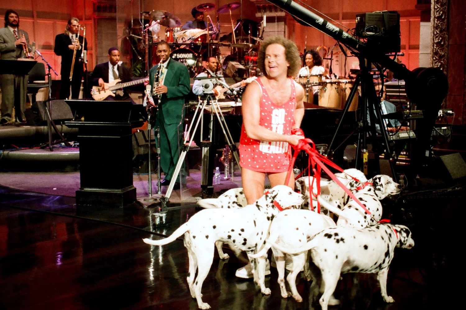 Richard Simmons on The Tonight Show With Jay Leno on July 29, 1994
