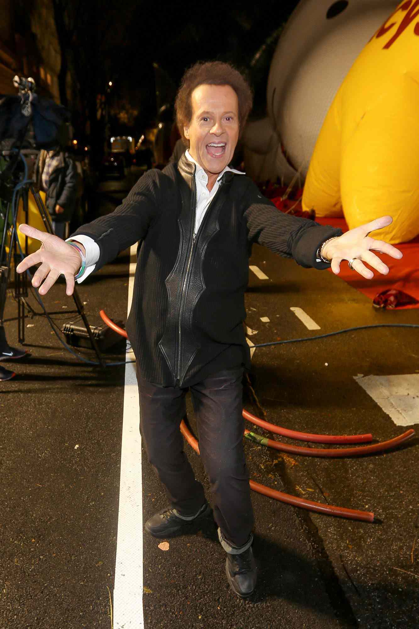 Richard Simmons at the 87th annual Macy's Thanksgiving Day Parade in New York City on Nov. 27, 2013